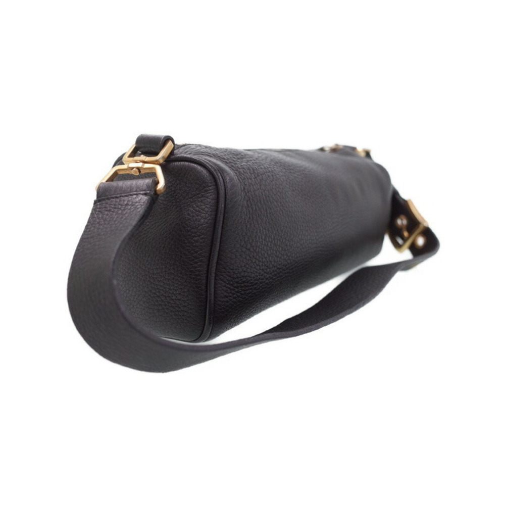 Prada Berlino Sound Black Leather Shoulder Bag - Picture 2 of 9